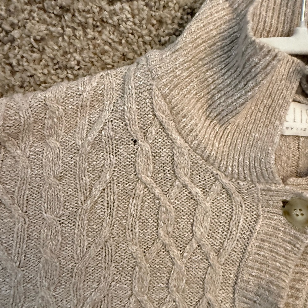 Vintage Cable Knit Sweater Grandma Grandpacore Y2K Classic 90's Fashion - Picture 10 of 11